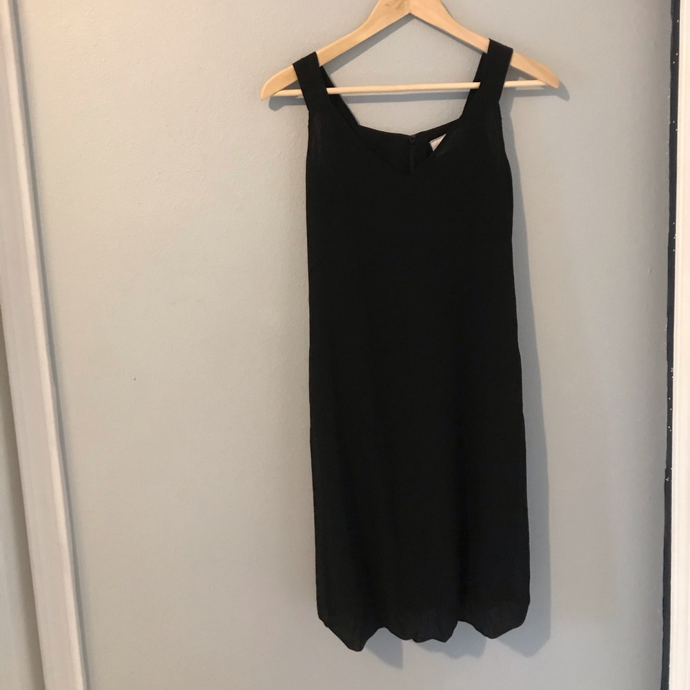 Rare Patrick Robinson Black Bubble Hem LBD